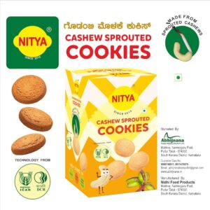 Sprouted Cashew Cookies