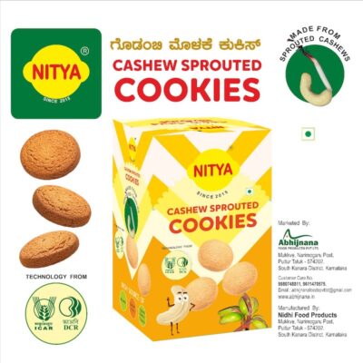 Sprouted Cashew Cookies